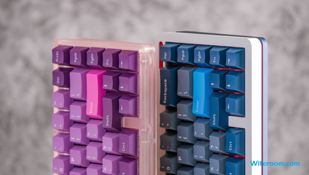 PolyCaps Whale and Octopus PBT Keycaps