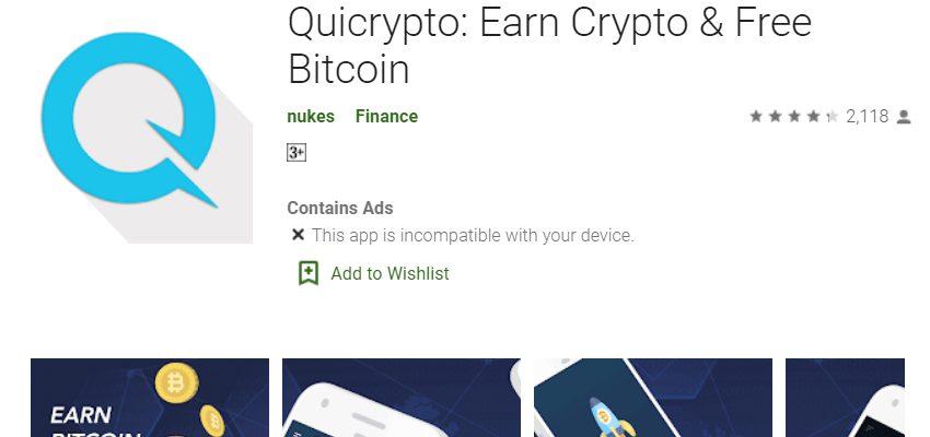 Crypto enabled QuicCrypto App